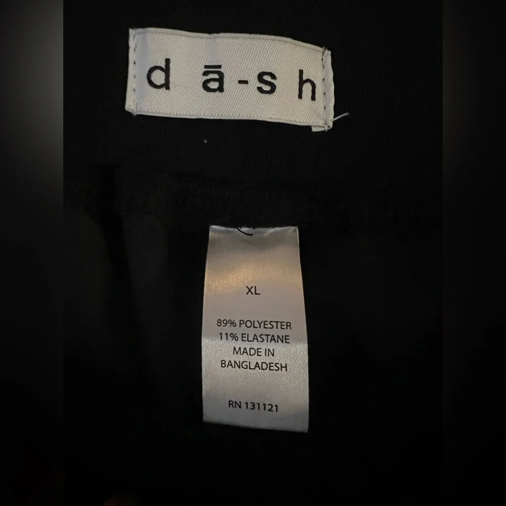 ✨NWT Da-Sh-tek Black Sporty Skirt with Drawstring - Picture 5 of 6